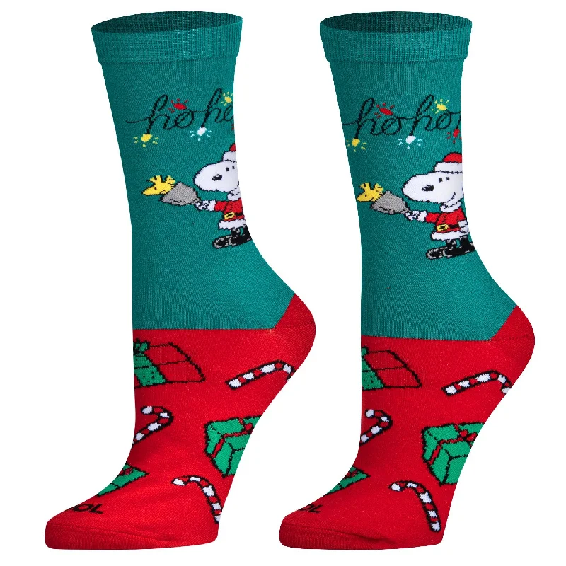 Snoopy Claus  Women's Crew Socks