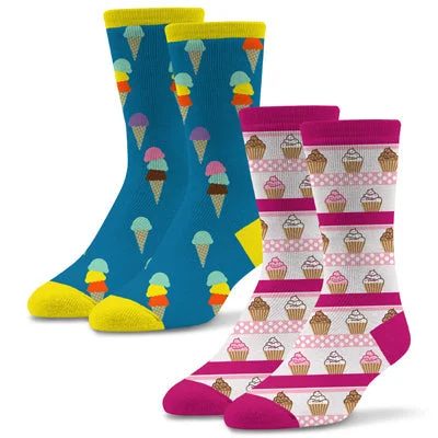 Women's Fun 2 Pack Dessert Socks