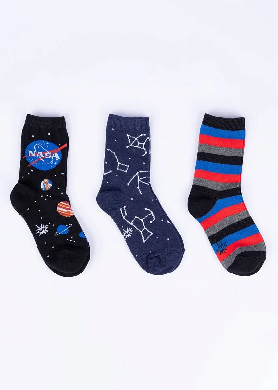 Solar System Kids' Socks 3-Pack