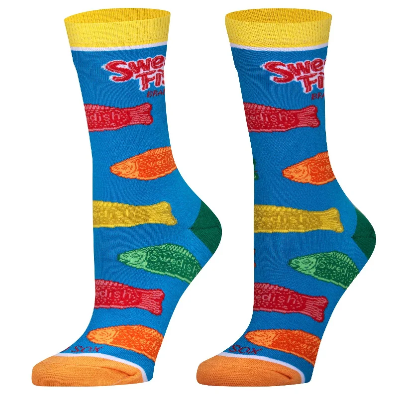 Swedish Fish Flavors  Women's Crew Socks