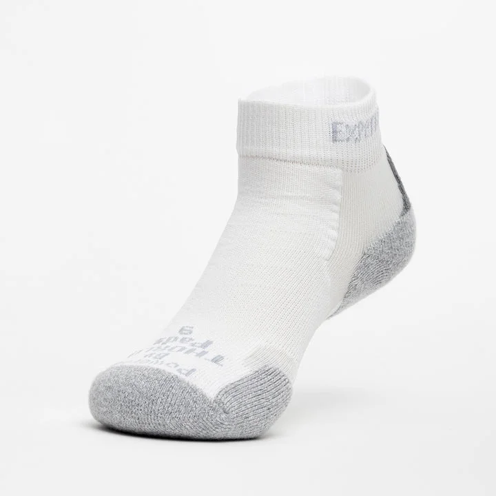 Experia TechFit Light Cushion Ankle Sock - White