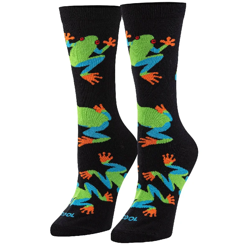 Tree Frogs Women's Crew Socks