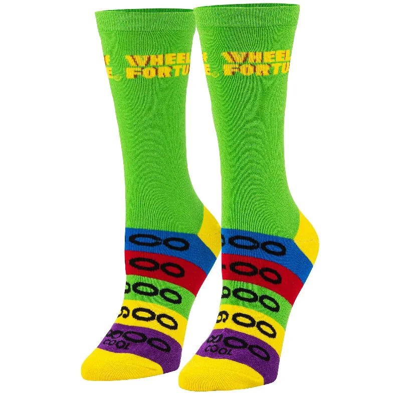 Wheel Of Fortune Women's Crew Socks