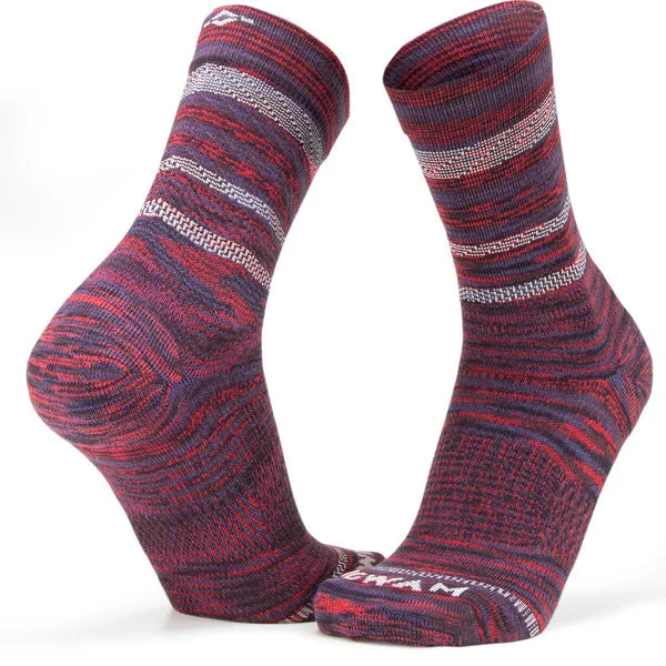 Bravura Mid-Crew Lightweight Sock - Vino