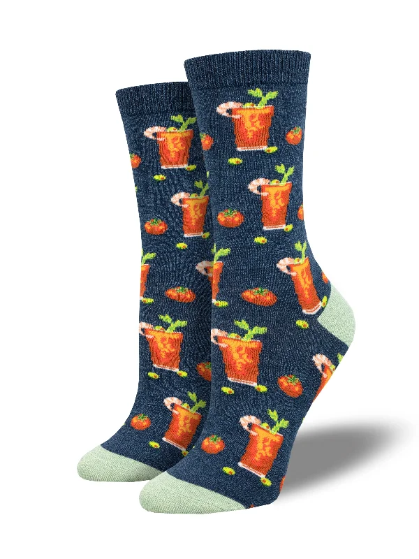 Women's Bamboo "Bloody Good Drink" Socks