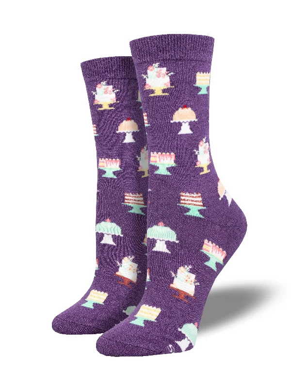 Women's Bamboo "Piece Of Cake" Socks