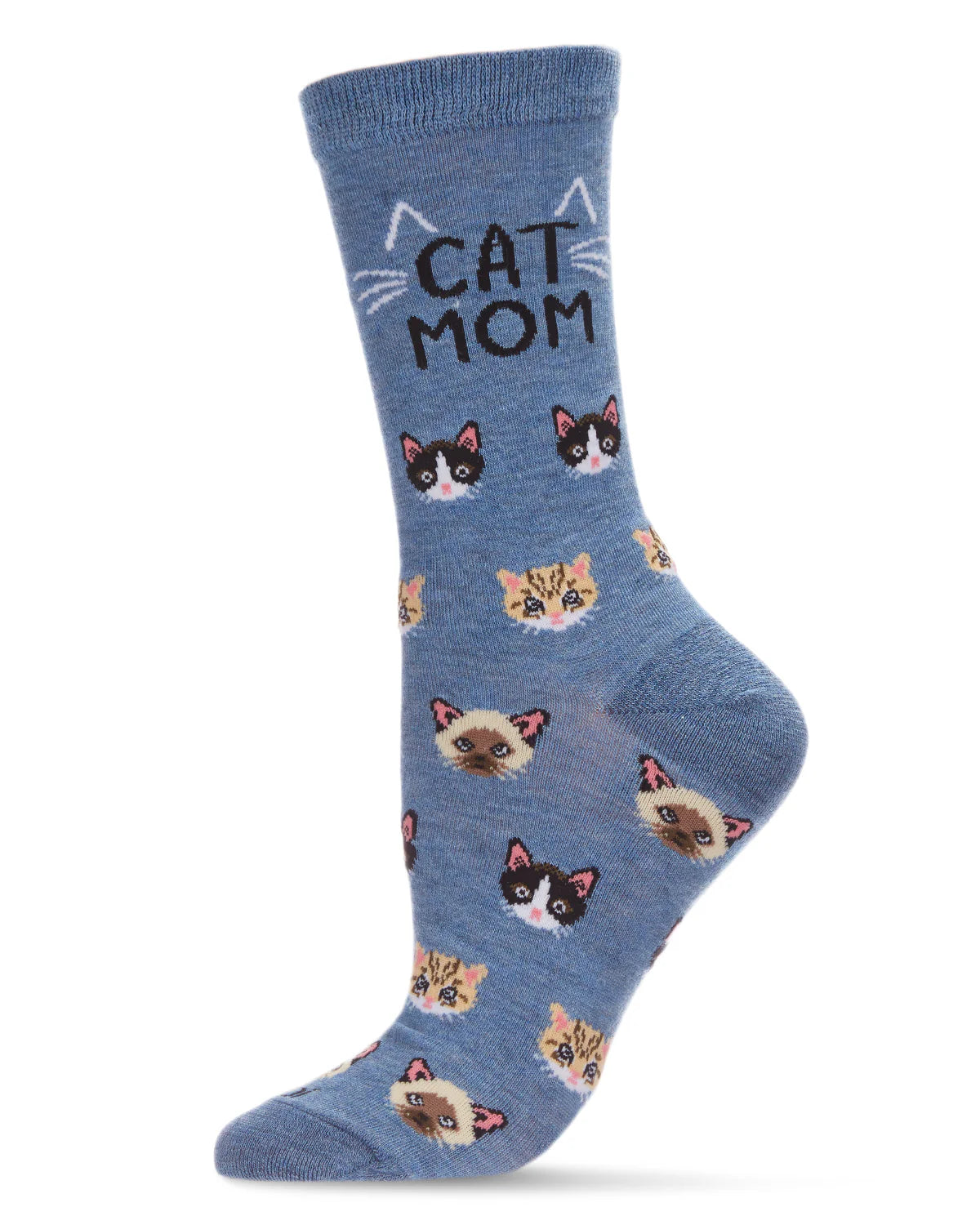 Women's Bamboo "Cat Mom" Socks