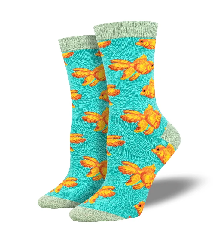 Women's Bamboo "Goldfish" Socks