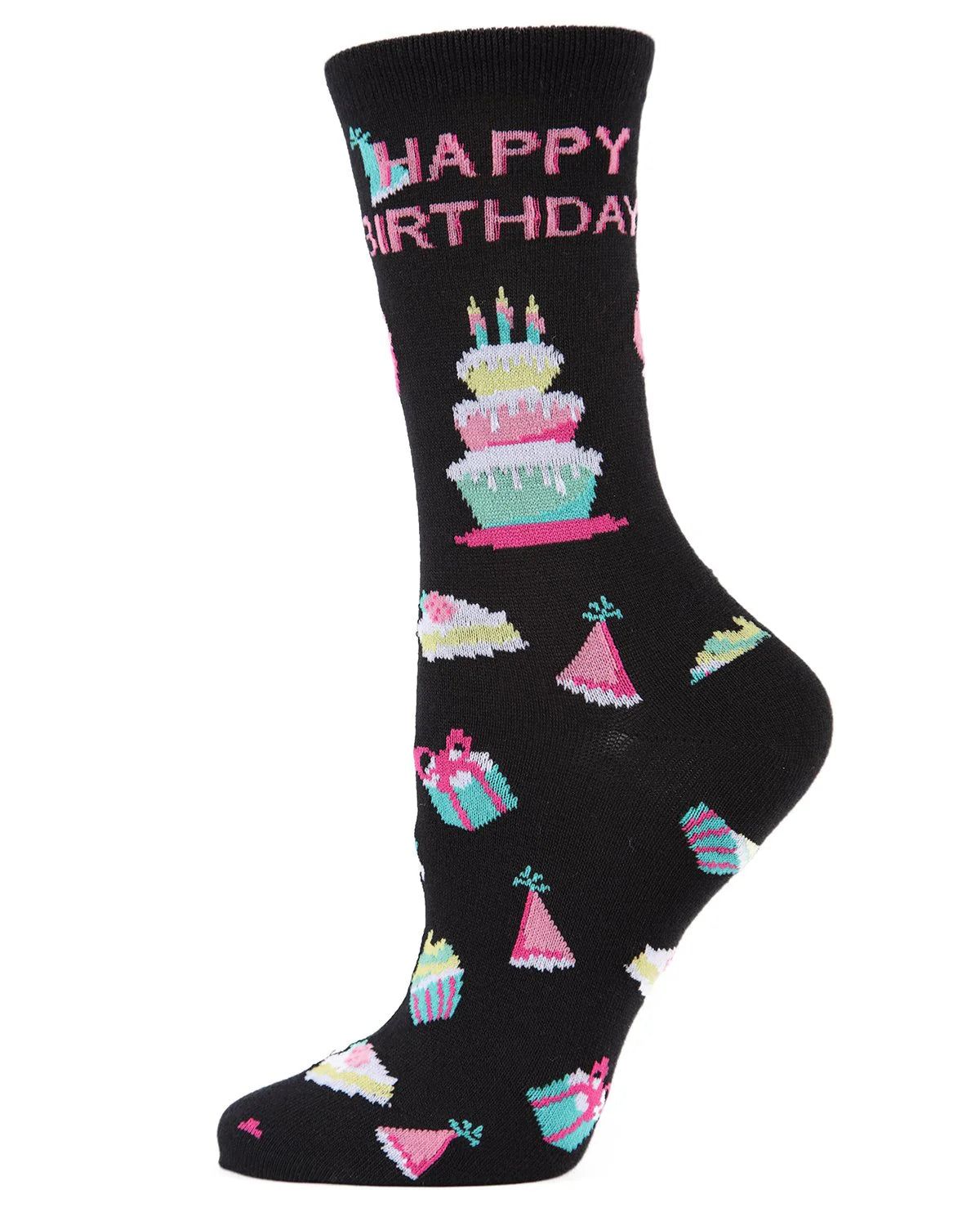 Women's Bamboo "Happy Birthday" Socks