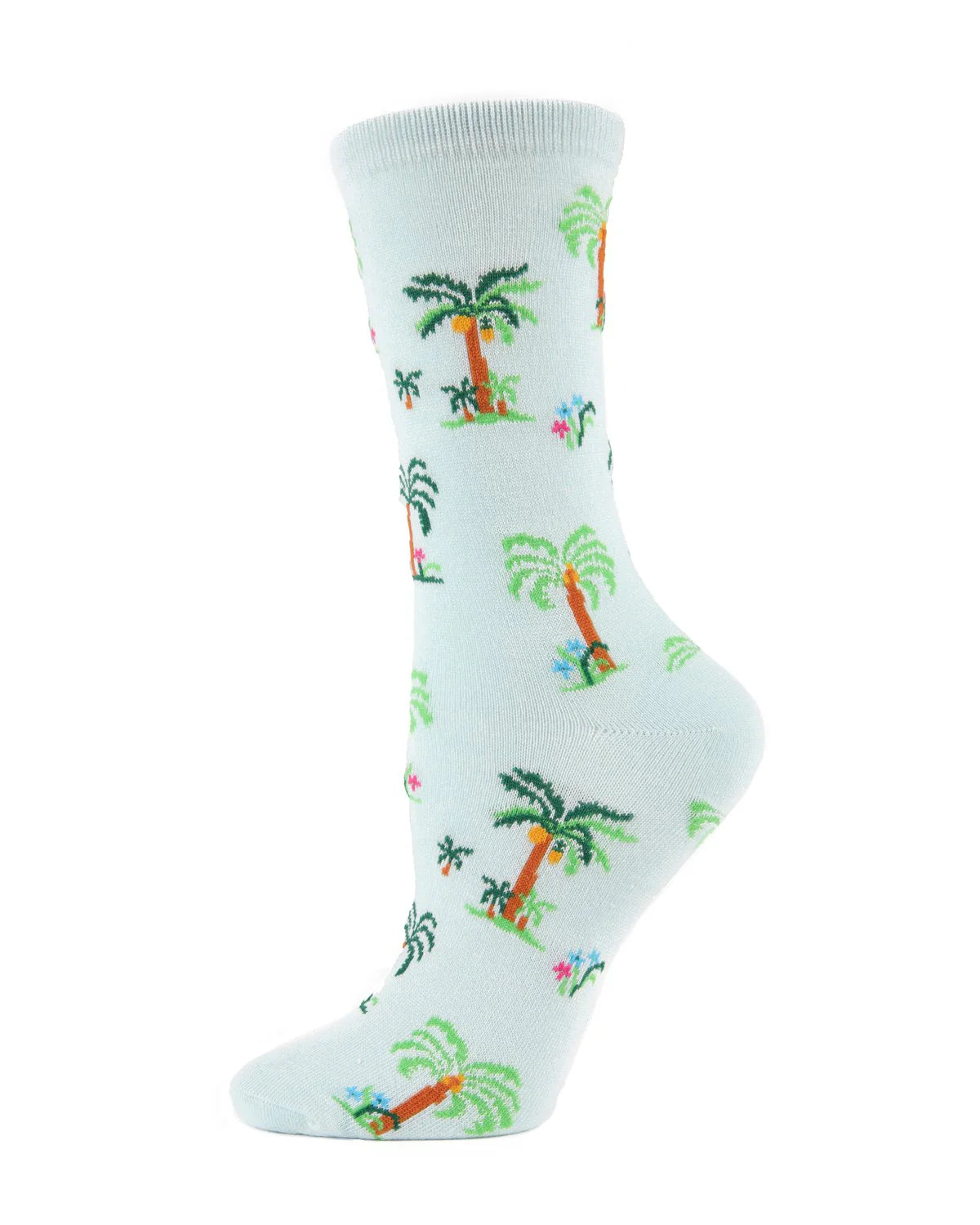 Women's Bamboo "Palm Trees" Socks