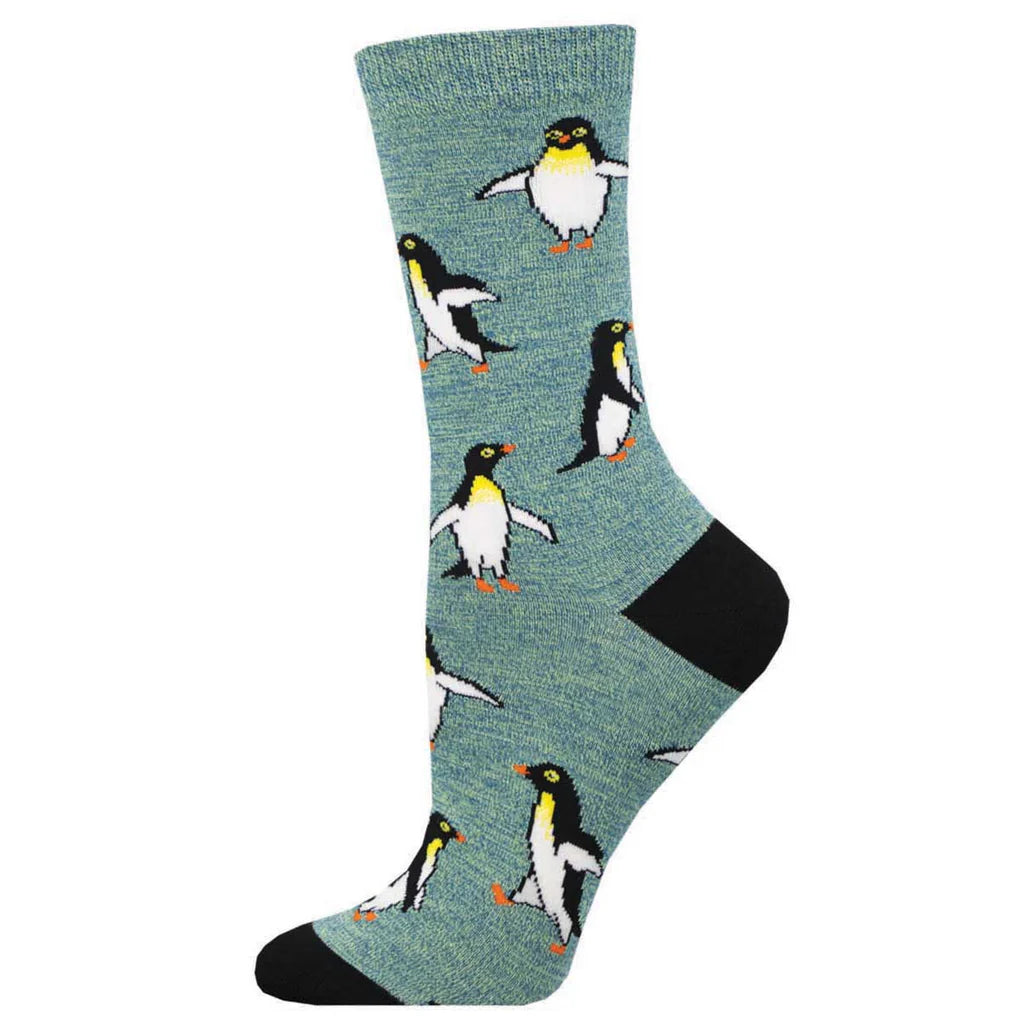 Women's Bamboo "Penguin Personality" Socks