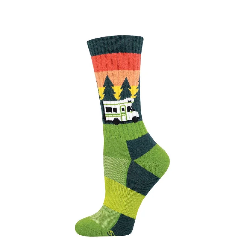 Women's Merino Wool "RV There Yet?" Socks