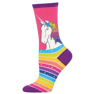 Women's "Rainbow Hair Don't Care" Socks