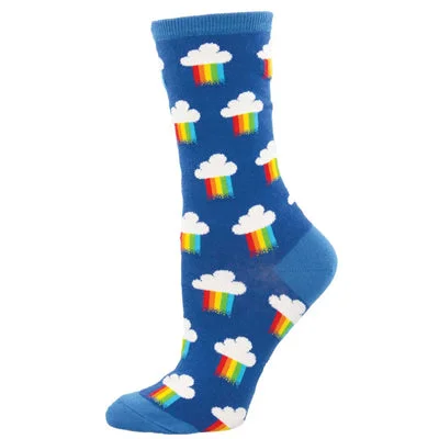 Women's "Rainbow Rain" Socks