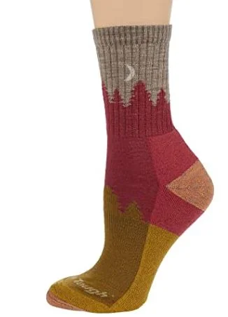 Women's Treeline Micro Crew Midweight Hiking Sock