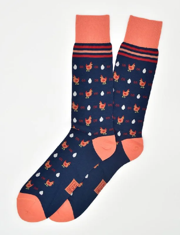 Which Came First: Socks - Navy