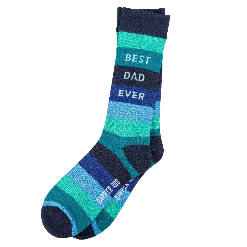 Best Dad Ever Bamboo Socks by Dapper Roo