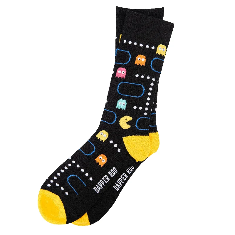 Game Over Arcade Bamboo Socks by Dapper Roo