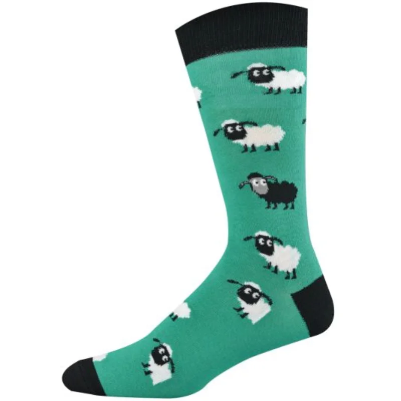 Mens Black Sheep Sock