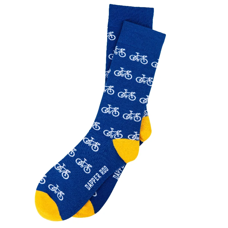 Ride On Bicycle Cycling Bamboo Socks by Dapper Roo