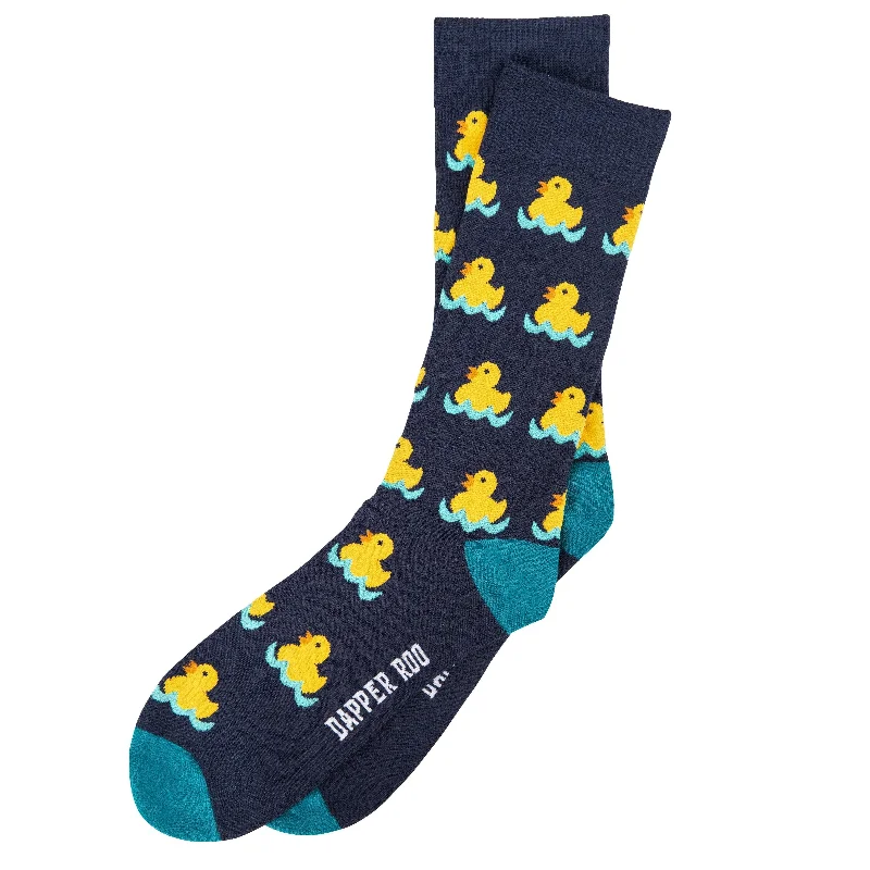 Rubber Ducky Bamboo Socks by Dapper Roo