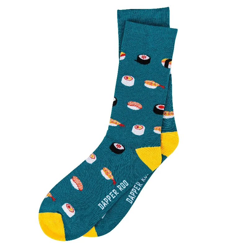 Succulent Sushi Bamboo Socks by Dapper Roo