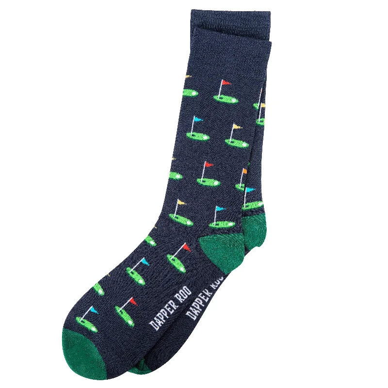 Tee off Golf Bamboo Socks by Dapper Roo