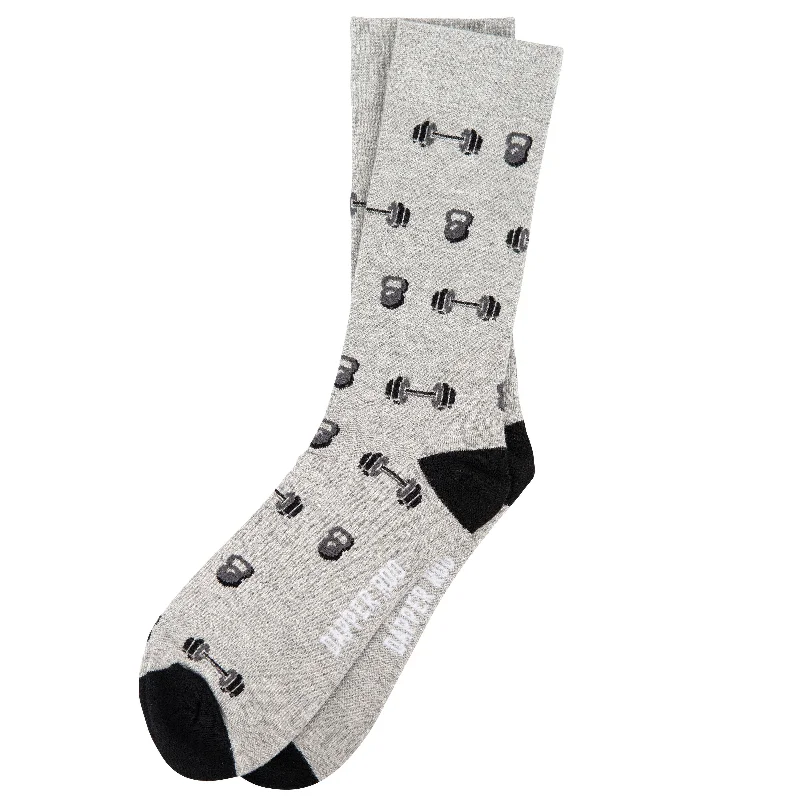 Weighty Dumbbells Bamboo Socks by Dapper Roo