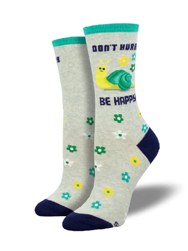 Don't Hurry Snail Socks