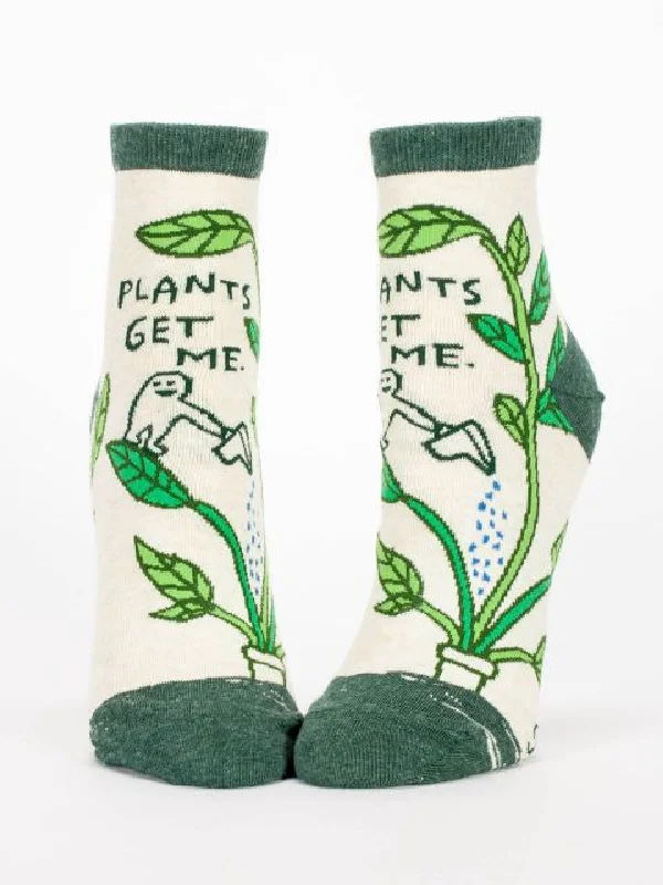 Plants Get Me Ankle Socks by Blue Q