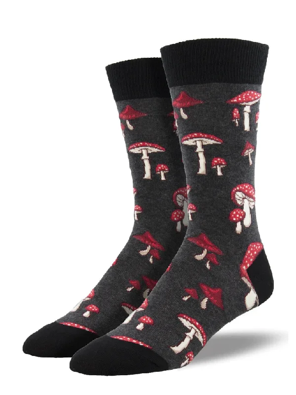 Pretty Fly for a Fungi Men's Socks